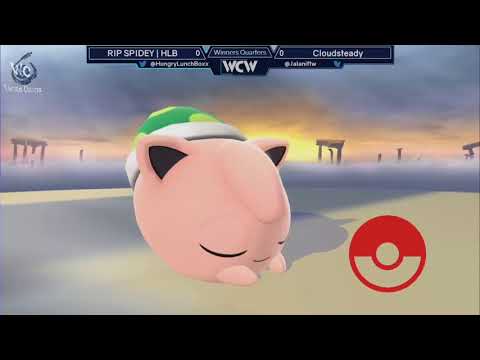 WCW 24 - RIP SPIDEY | HLB (Jigglypuff) vs Jumpsteady (Cloud) Winners Quarters