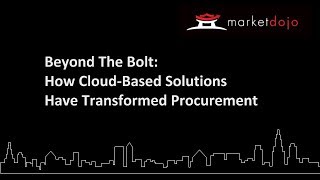 Market Dojo Webinar - "Beyond the Bolt" hosted by Jon Hansen