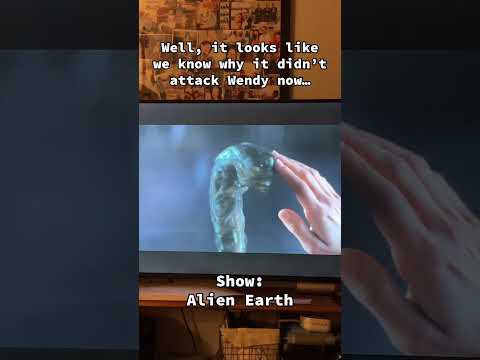 Now the connection between Wendy and the Xenomorph makes sense #alienearth #xenomorph #alien #shorts
