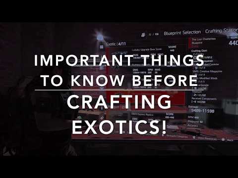 IMPORTANT - think about before CRAFTING EXOTICS #Gameplay #Division2 #TheDivision2 #Guide #Solo