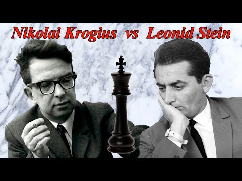 Partite Commentate di Scacchi 433 - Krogius vs Stein - Sacrifici in Crescendo - 1960 [E92]
