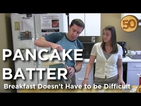 Camping Tips : Pancake Batter In A Ketchup Bottle - 50 Campfires