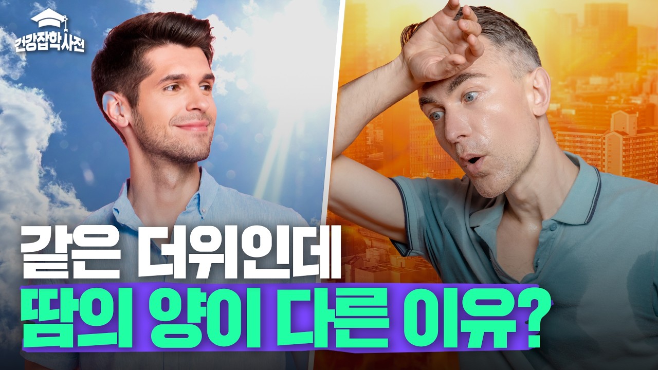 같은 더위인데 누구는 땀이 비오듯 흐르고, 누구는 멀쩡한 이유는? 미리보기