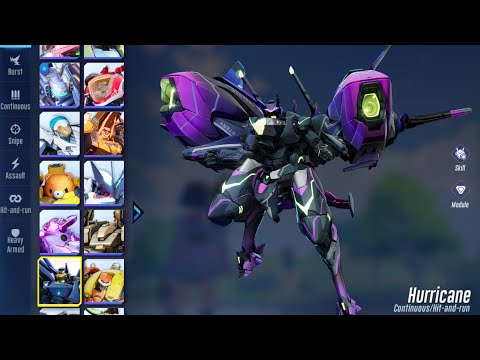 Hurricane against Squads | SMC - Super Mecha Champions gameplay