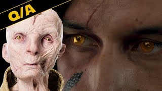 Why Didn't Snoke or Kylo Ren Have Yellow Dark Side Eyes - Star Wars Explained Weekly Q&A