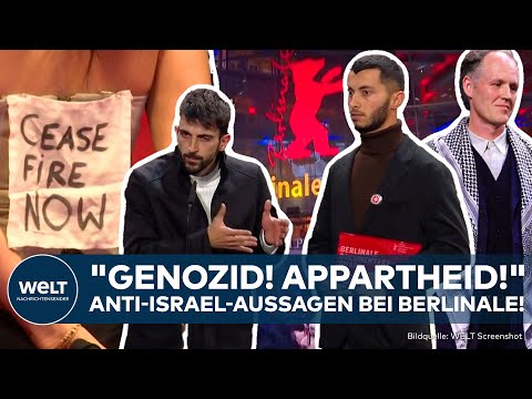 BERLINALE: "Appartheid!" Anti-Israel-Aussagen bei Filmfestival! Veranstalter relativieren