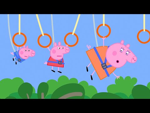 Treetop Obstacle Course | Best of Peppa Pig | Cartoons for Children