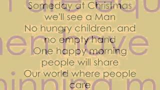 Justin Bieber - Someday at christmas (lyrics)