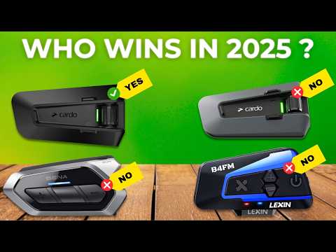 Best Motorcycle Bluetooth Headsets 2025 🔊 Best Helmet Communicators & Intercom Systems