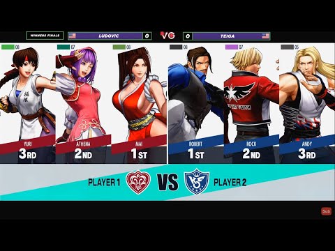Bread and Butter 27 Winners Finals - Ludovic Vs. Teiga - The King of Fighters XV
