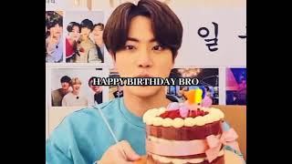 BTS Jin Happy Birthday Bro 👑💜🎂