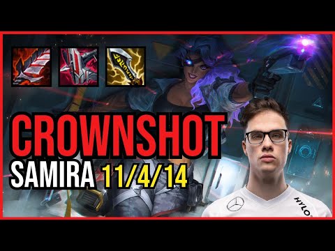 CROWNSHOT - SAMIRA vs. JHIN ADC | EUW DIAMOND | PATCH 11.1