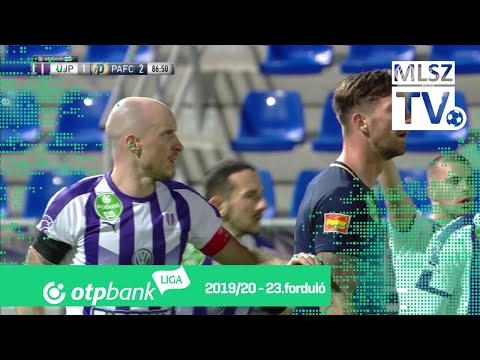 Van Nieff Yoell gólja az Újpest FC – Puskás Akadémia FC mérkőzésen