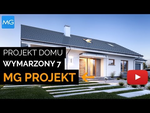 Projekt domu Wymarzony 7 MG Projekt - 121.67 m2 - koszt budowy 193 tys. zł