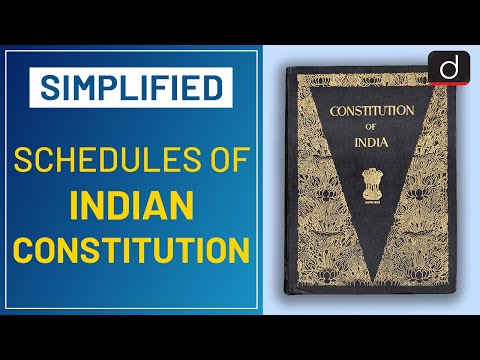 Schedules of Indian Constitution- Simplified | Drishti IAS English