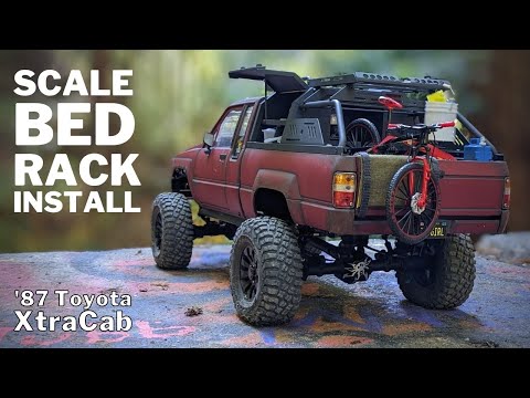 My MTB Trail Truck OVERLAND build ft. Scale Garage System!