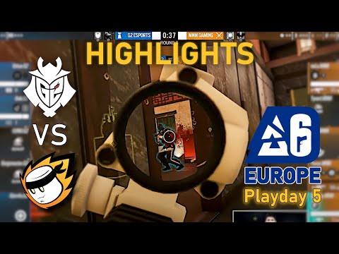 WINNER TO PLAYOFFS! G2 vs MnM - HIGHLIGHTS - Playday 5 - EUL 2023 Stage 2 - R6 Esport