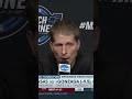 Eric Musselman Ready to Play WITH Instead of Get Played BY Gonzaga in Sweet 16 ?? #shorts