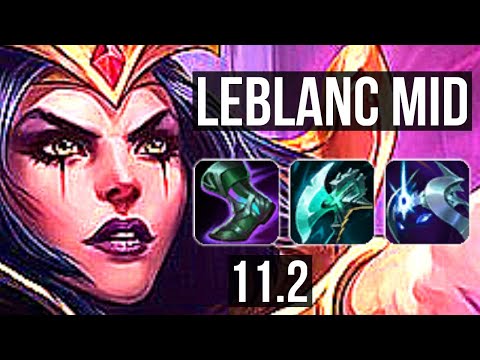 LEBLANC vs VIEGO (MID) | 7/2/14, 300+ games | KR Diamond | v11.2