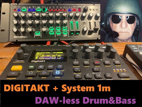 Digitakt & Roland System-1m jungle