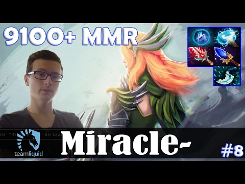 Miracle - Windranger MID | 9100+ MMR | Dota 2 Pro MMR  Gameplay #8