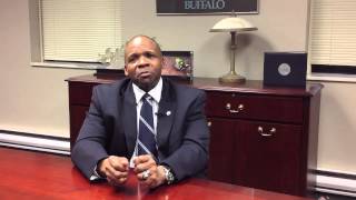 YouTube video of Reginald Sanders speaking about school experience