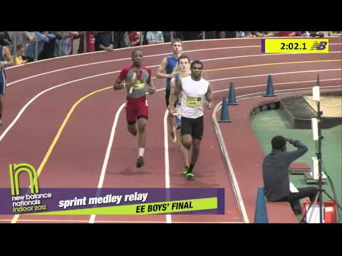 Boys Sprint Medley EE Section 4 - New Balance Indoor Nationals 2012