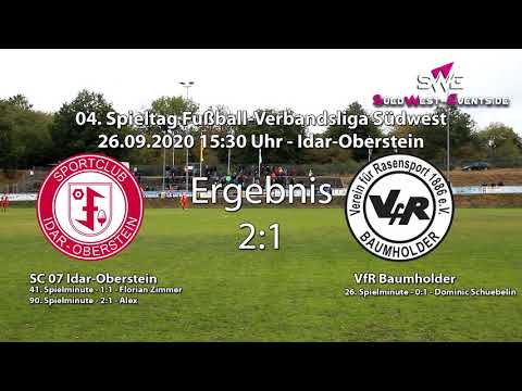 Verbandsliga Südwest: SC 07 Idar Oberstein gegen VfR Baumholder
