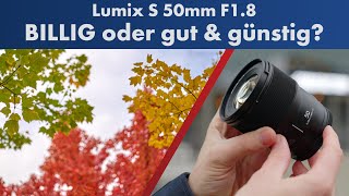 Video thumbnail for Der perfekte Kompromiss? Panasonic Lumix S 50 mm f/1.8 im Test [Deutsch] by ValueTechTV