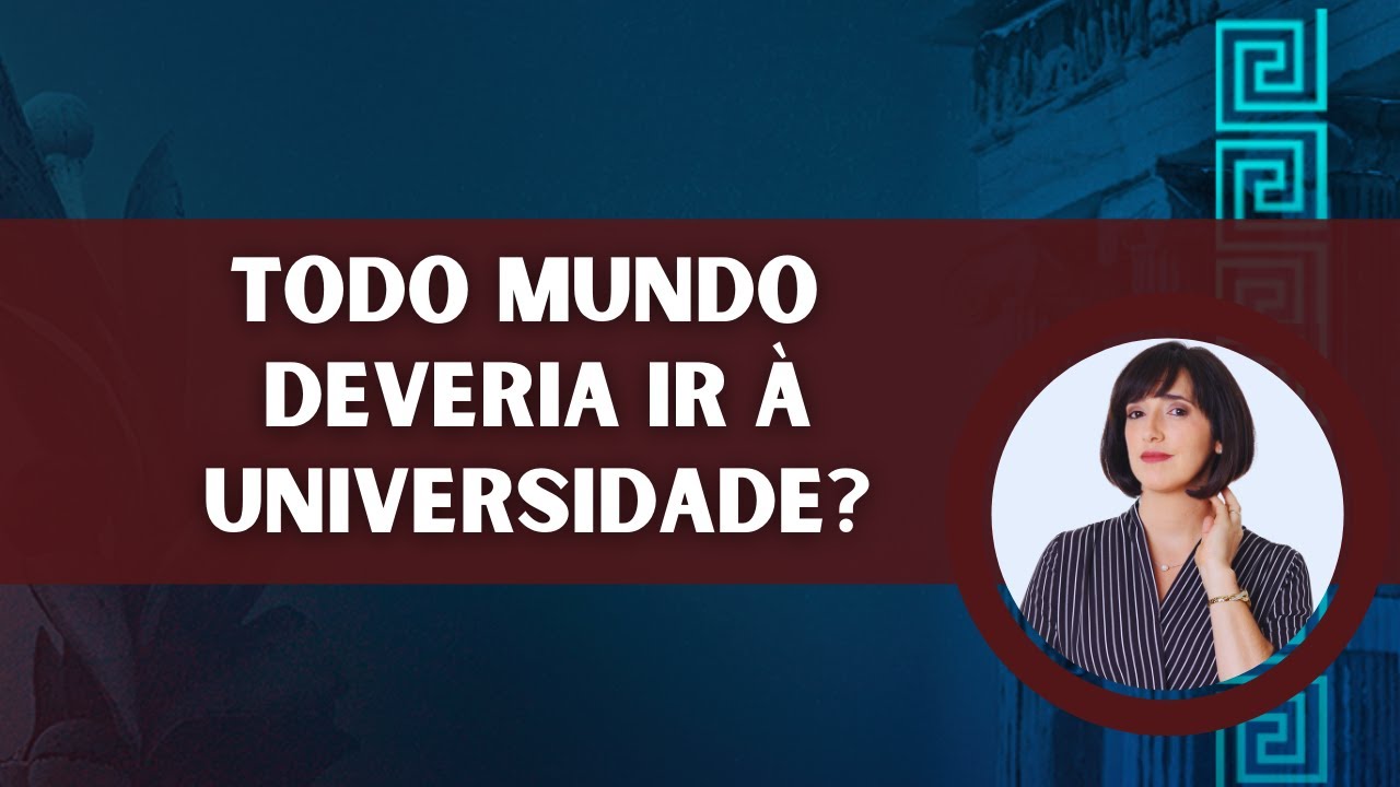 Open Class丨HIGHER EDUCATION IS NOT FOR EVERYONE