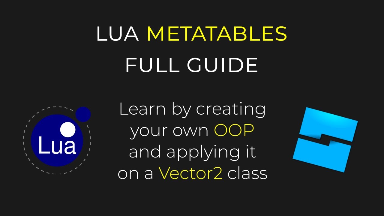 Lua metatables full guide