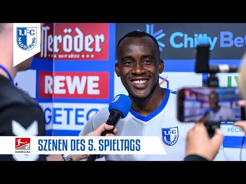 Szenen des 5. Spieltags mit Silas Gnaka