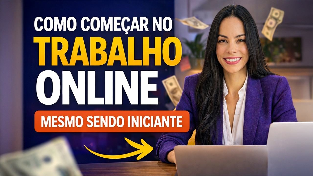GANHE $40 REAIS POR HORA para TRABALHAR EM CASA | Home Office | Working From Home