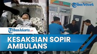 Kesaksian Sopir Ambulans Bawa Mayat Hidup dari Jakarta ke Bogor: Kaget Ada Sosok di Dalam Peti