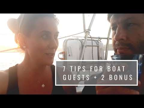 EP18 | 7 tips for newbies on ⛵boats | ⛵Boat Etiquette | Sailing Pluto