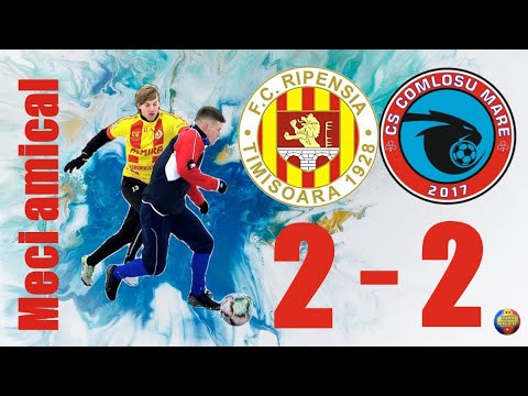 SC Fotbal Club Ripensia Timisoara  - CS Comlosu Mare (2-2), Meci Amical, 22.01.22, 4K60FPS