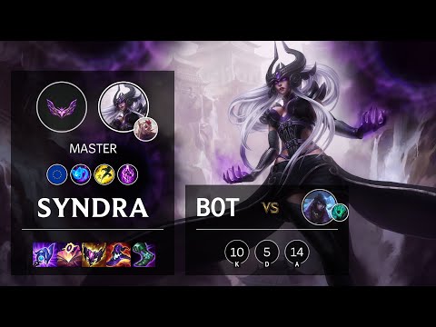 Syndra Bot vs Aphelios - EUW Master Patch 12.4