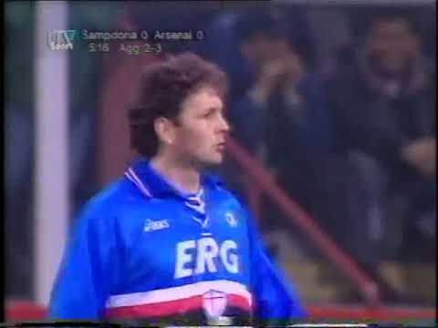 1994-95 CWC 1/2 L2 Sampdoria - Arsenal