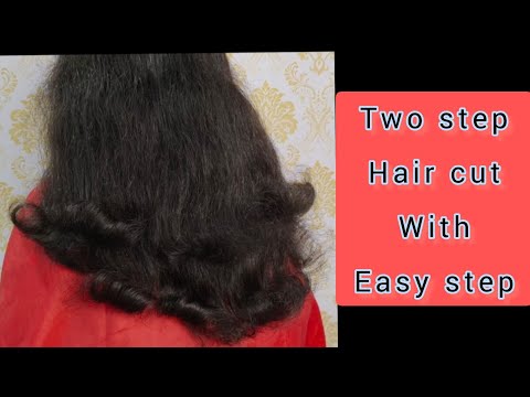 2 Step hair cut  || Two step hair cut with easy and fast speed || beginners haircut tutorial