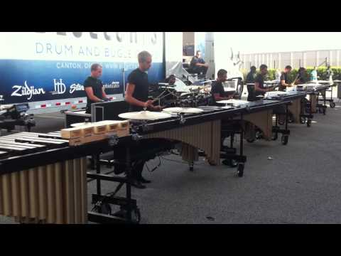 Bluecoats - 2012 - Front Ensemble