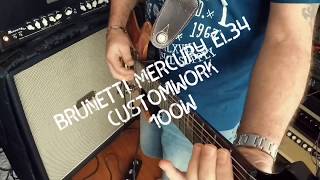 Video thumbnail for Brunetti Mercury EL34 Custowork (playthrough) by Peter Glavanov