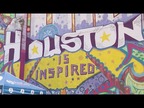 'Houston Is Inspired' mural getting fresh coat of paint