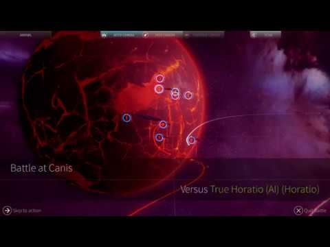 Endless Space 2 (Alpha 0.2.5) - Lumeris vs. Horatio (Advanced Perfected Slugs)