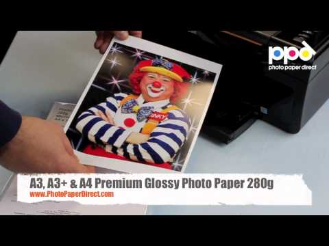 A3 and a4 premium glossy photo paper