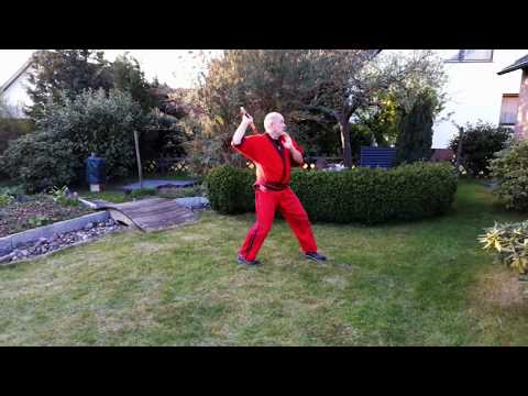 Arnis Kombatan Anyo Dalawa, Solo Baston (Form 2)