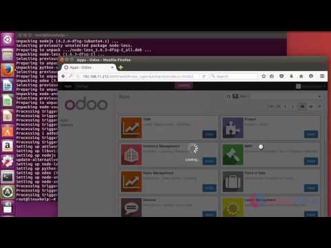 How to Setup Odoo (OpenERP) 9 using Nginx in Linux | LinuxHelp Tutorials