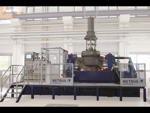 Building a 32" Valve Test Bench in 3 1/2 Minutes / Armaturenprüfstand - CSV 650/800  - METRUS