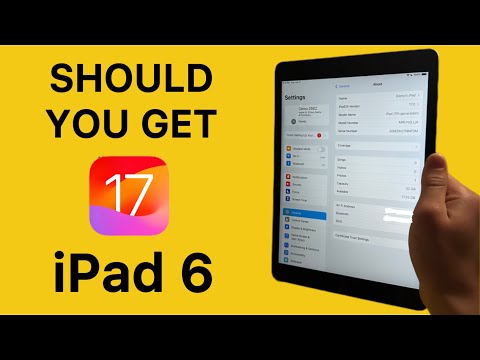 iPadOS 17 iPad 6 Features & Review!
