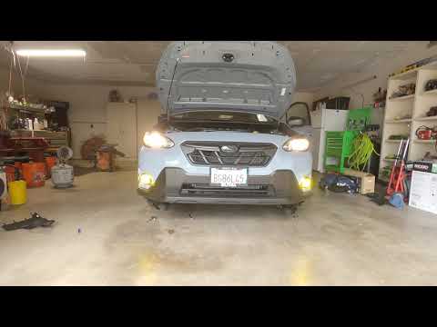 Diode Dynamics SS3 Fog Light Install on a 2021 Base Model Crosstrek.