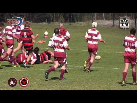 2015 NHRU Round 18 Colts Highlights - University v Singleton